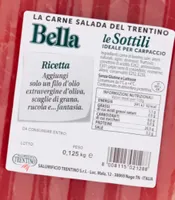Carne salada del Trentino le Sottili