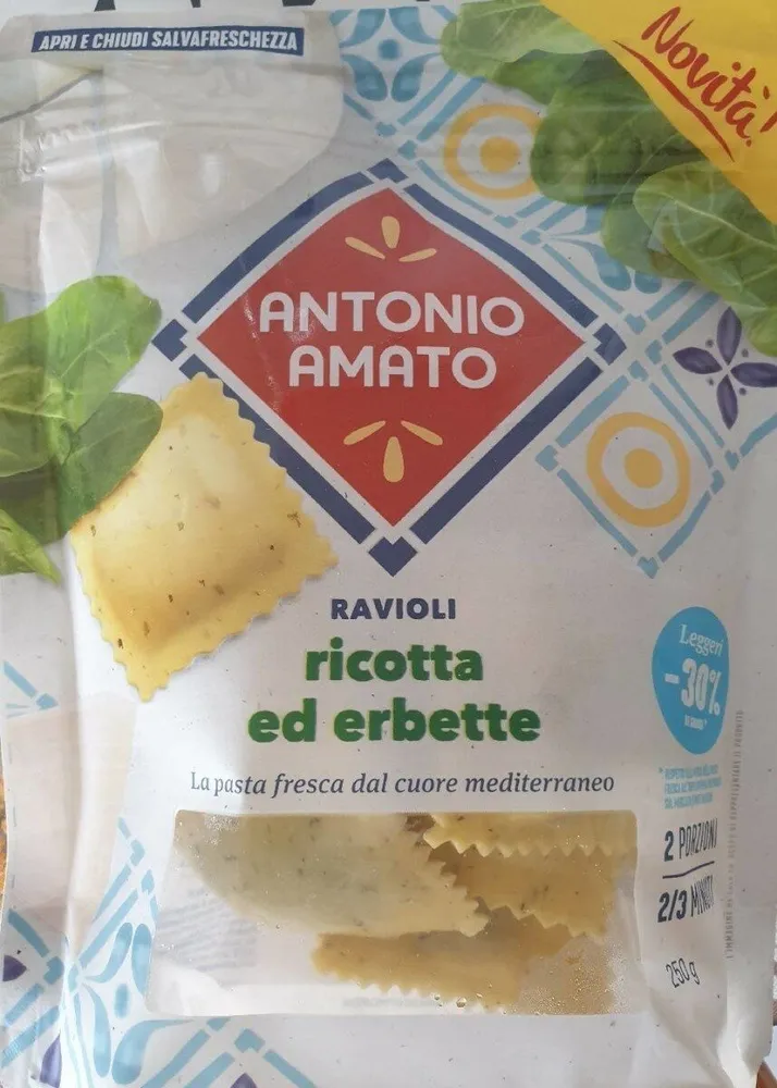 Ravioli ricotta ed erbette