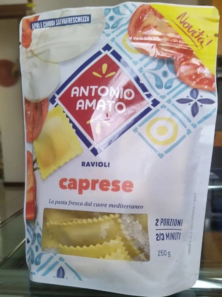 Ravioli caprese