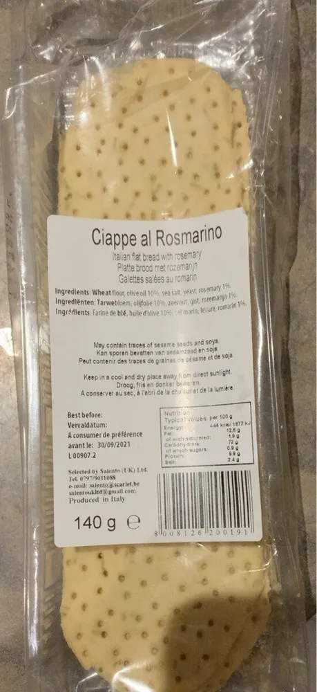 Ciappe al rosmarino