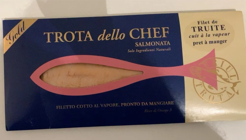 Trota salmonata cotta al capore