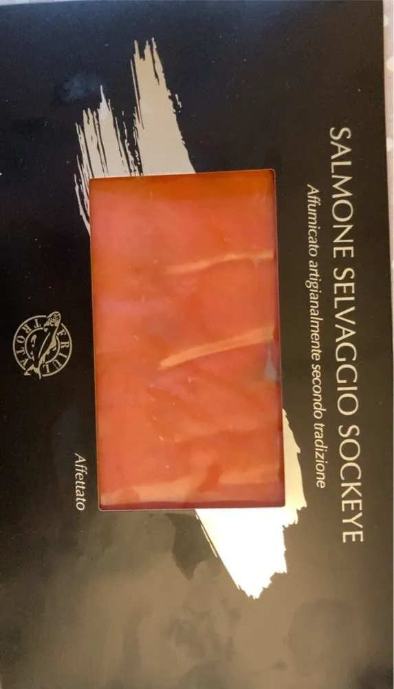 Salmone Selvaggio sockeye affumicato