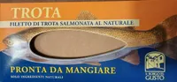 Trota - filetto di trota salmonata al naturale