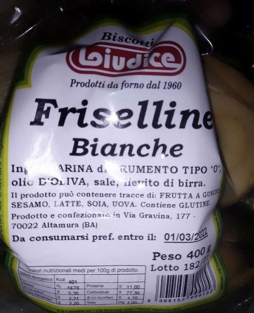 Friselline bianche