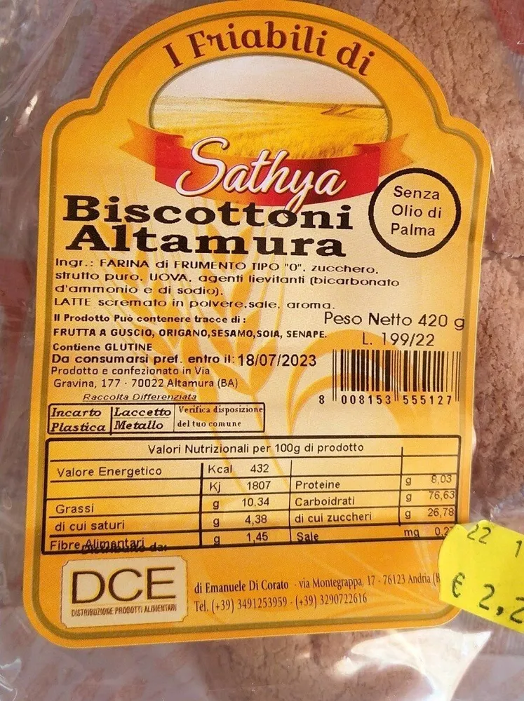 Biscottoni Altamura
