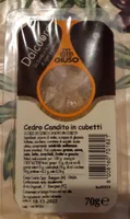 Cedro candito in cubetti