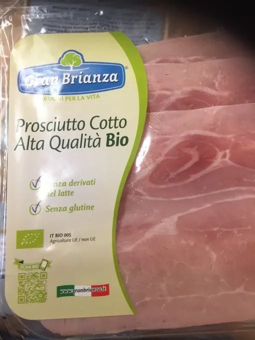 Prosciutto Cotto Alta Qualità Bio