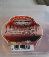 Gelato melone frutti di bosco