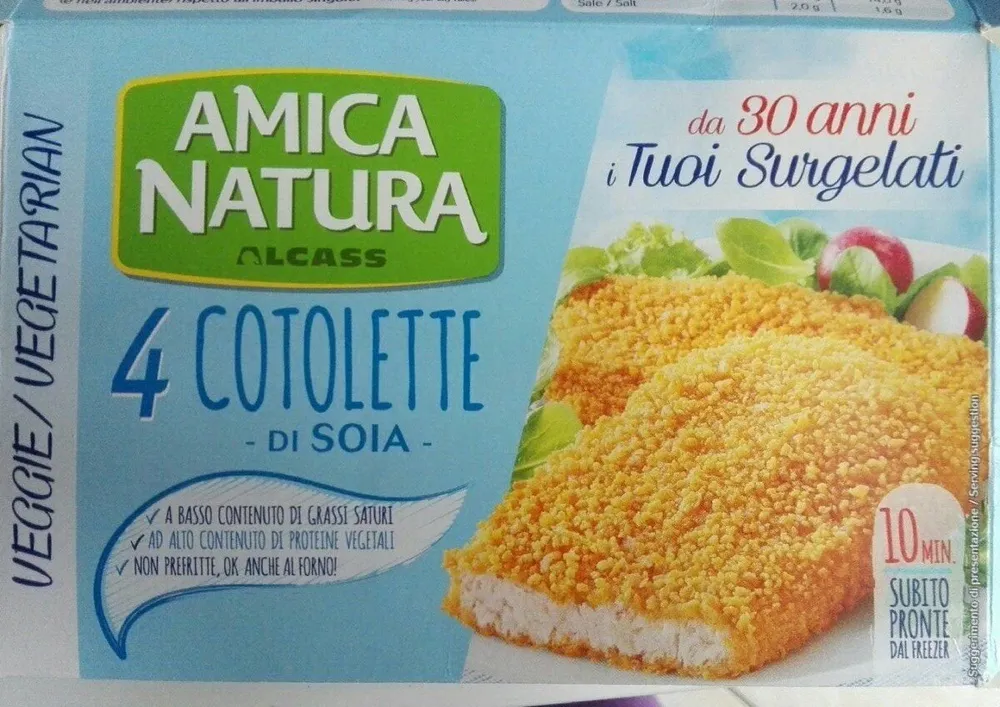 4 cotolette di soia