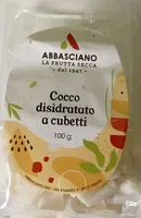 Cocco disidratato a cubetti