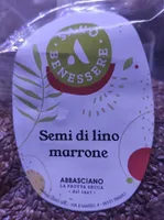Semi di lino marrone