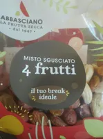 Misto sgusciate 4 frutti