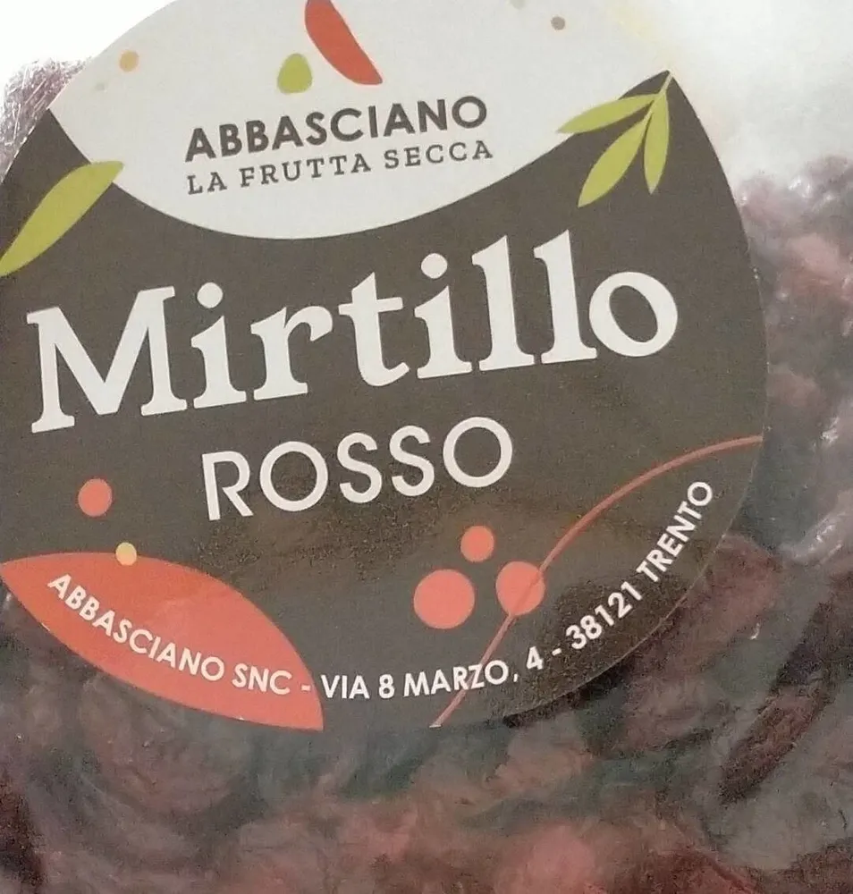 Mirtillo rosso