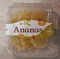 Ananas disidratato a fette