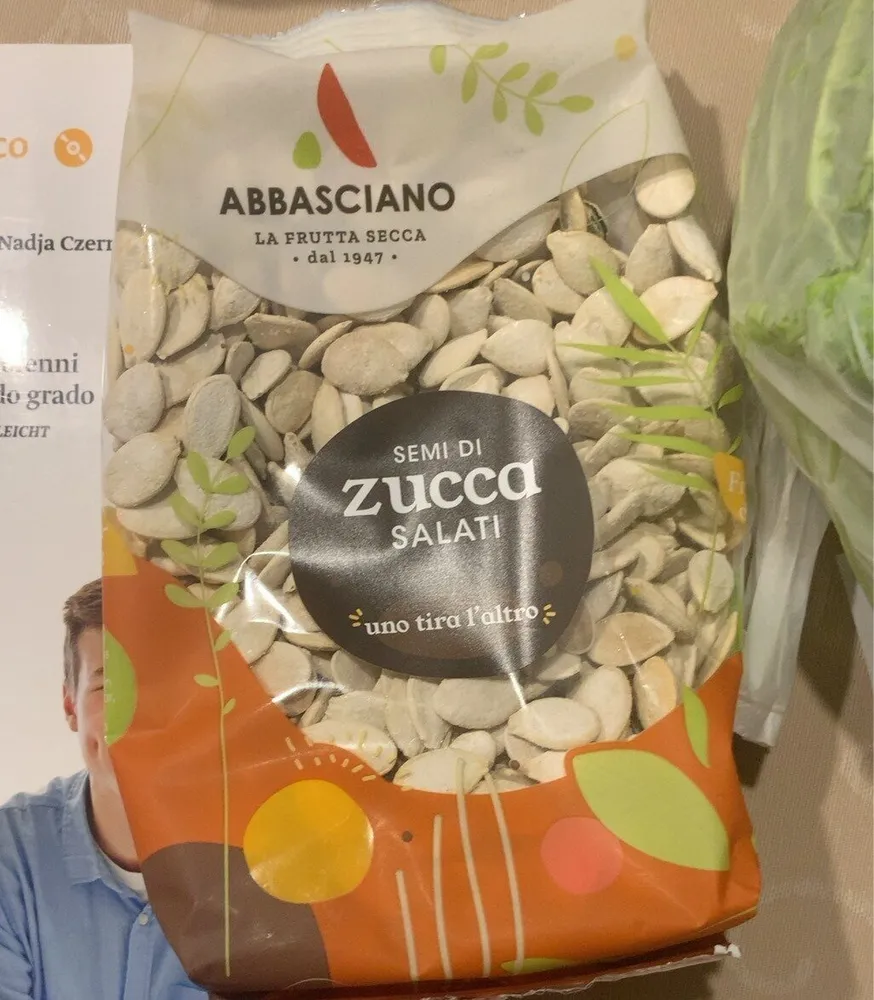 Semi di zucca salati