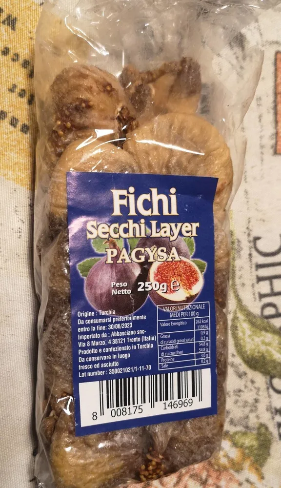 Fichi secchi layer