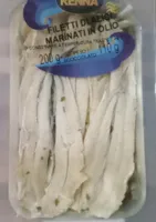 Filetti di alici marinati in olio Renna