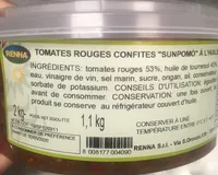 Tomate rouges confites