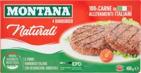 Hamburger naturali surgelati