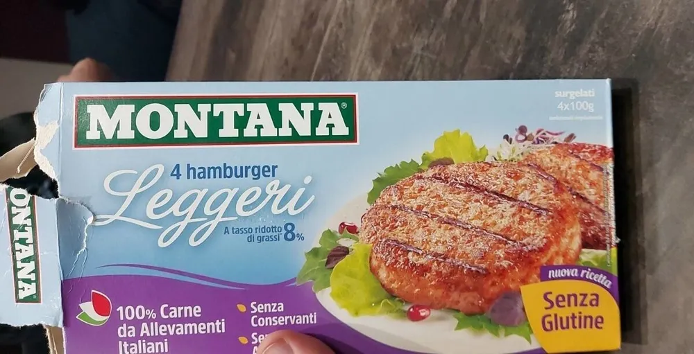 Hamburger leggeri senza glutine