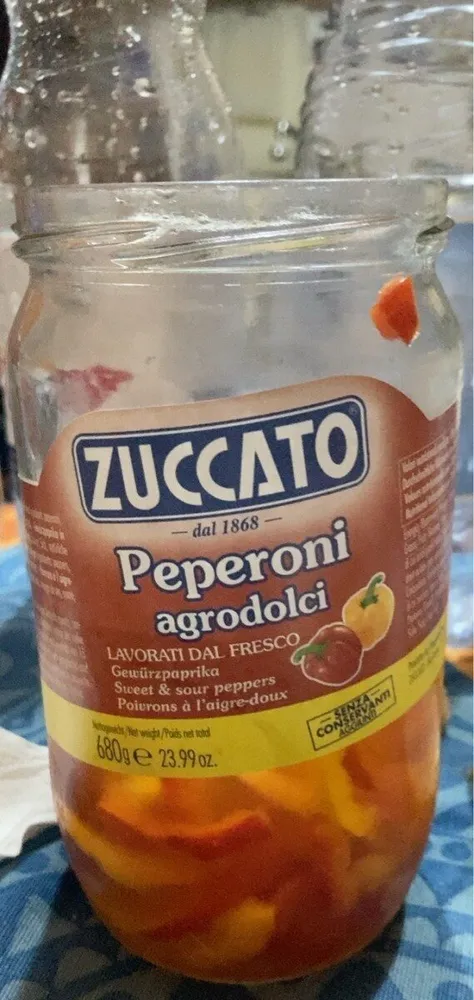 Peperoni agrodolci