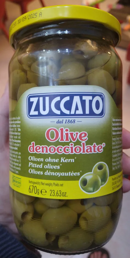 Olive denocciolate