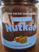 Crema cacao con nocciole senza latte