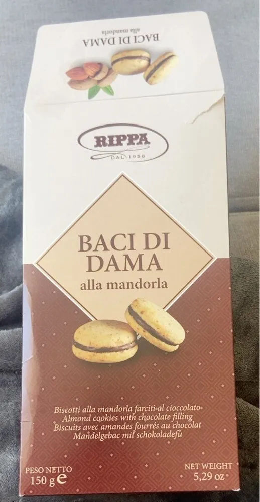 Baci di dama alla mandorla