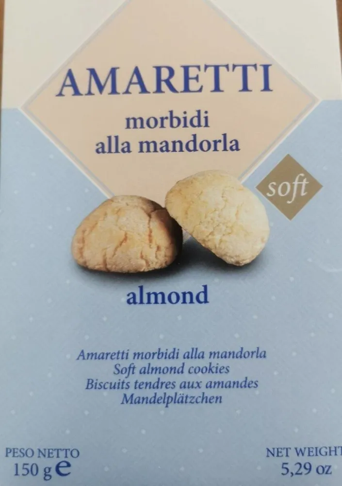 Amaretti morbidi alla mandorla