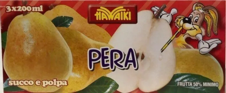 Succo di frutta pera