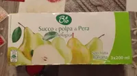 Succo e polpa di pera