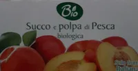 Succo e polpa di pesca