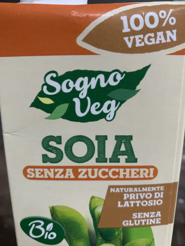 Soia senza zuccheri