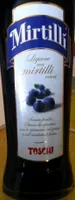 Liquore con mirtilli interi