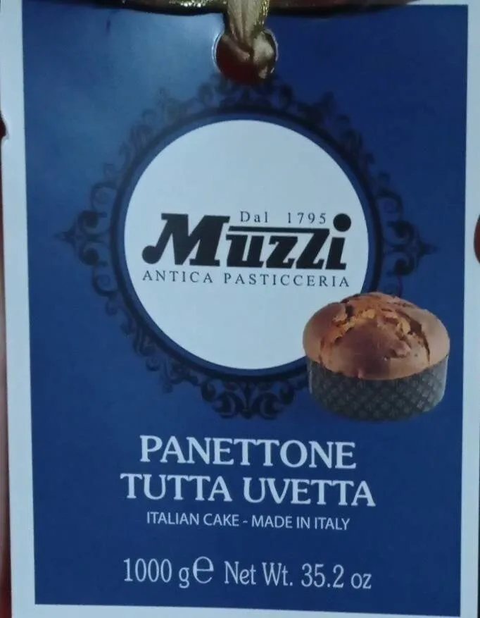 Panettone tutta uvetta
