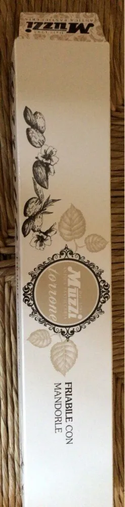 Torrone friabile con mandorle