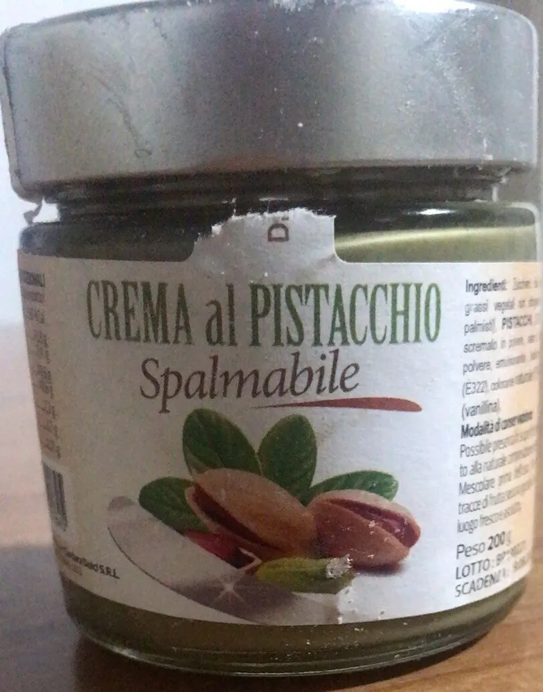 Crema al pistacchio spalmabile
