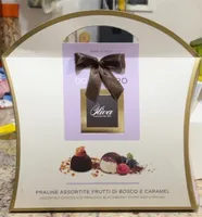 Praline assortite frutti di bosco e caramel