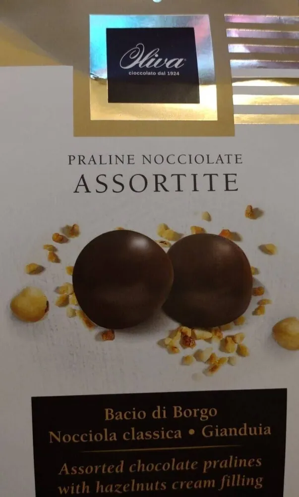 Praline nocciolate assortite