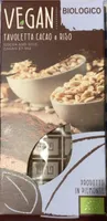 Tavoletta cacao e riso