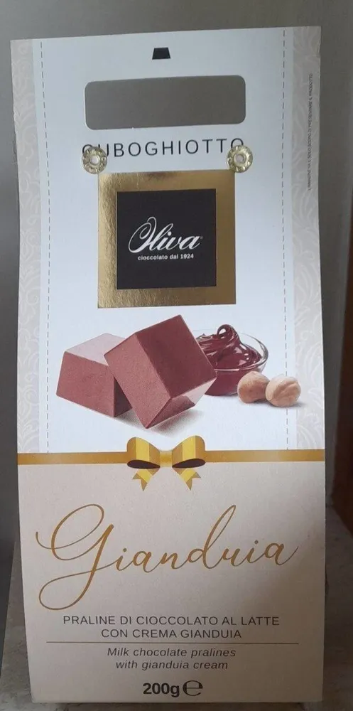Praline di cioccolato al latte