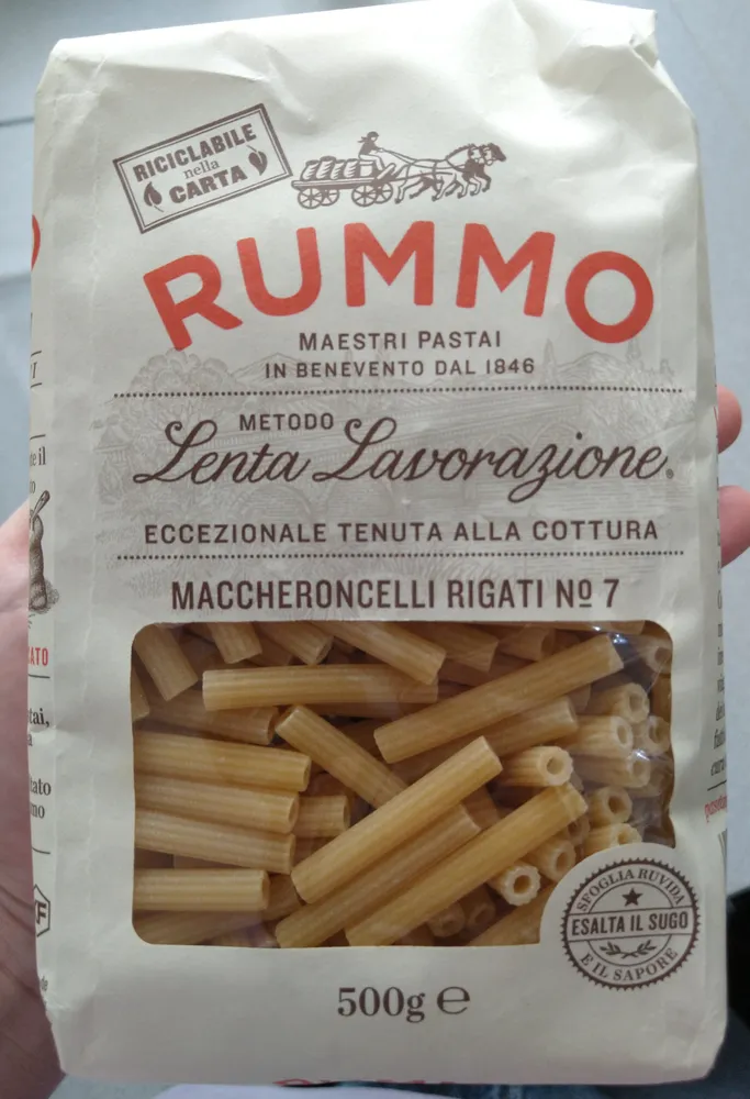 Maccheroncelli rigati n°7