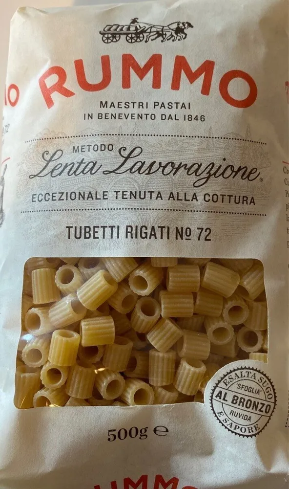 Tubetti rigati n•72