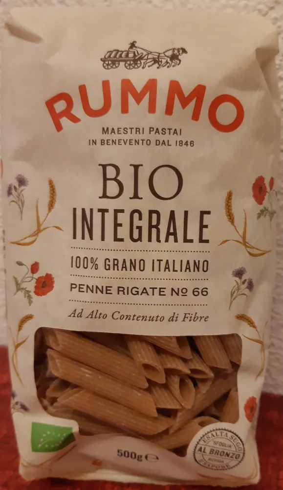 Bio Integrale Penne Rigate n° 66