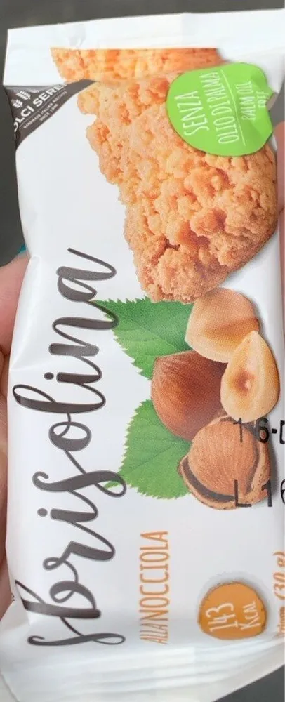 Sbrisolina alla nocciola