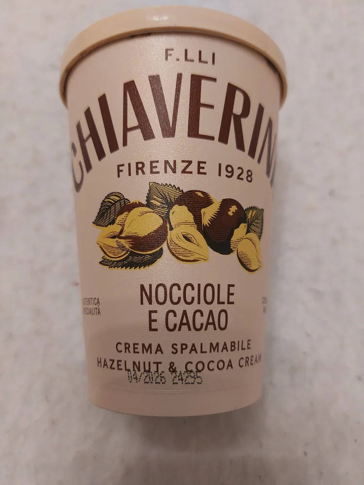 Crema spalmabile nocciole e cacao