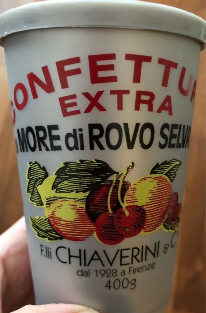 Confettura extra di more di rovo selvatico 400 gr