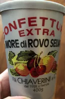 Confettura extra di more di rovo selvatico 400 gr