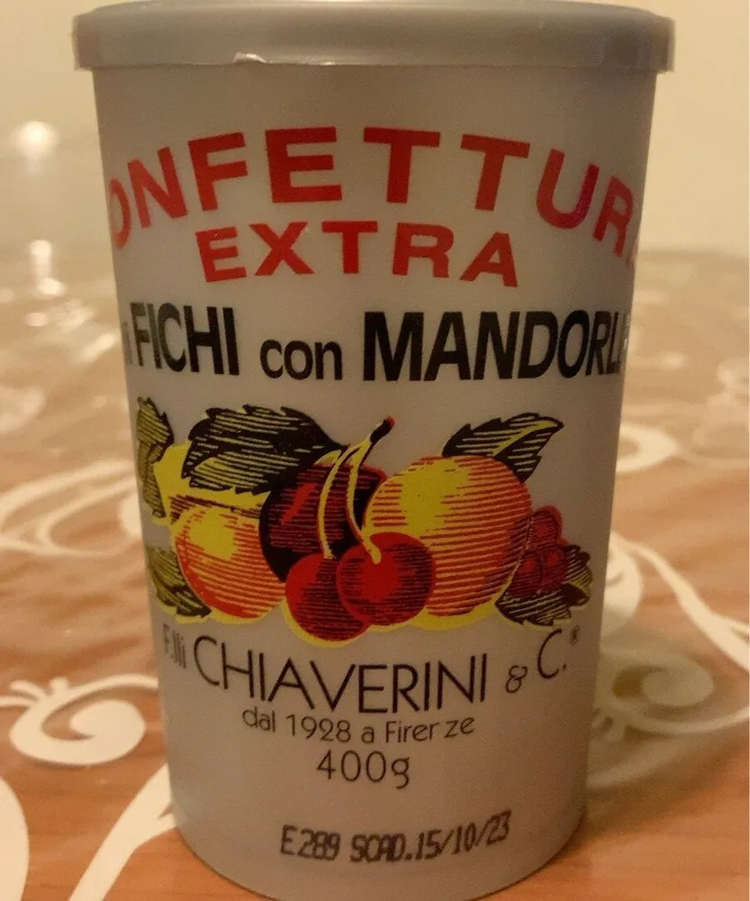 Confettura extra di fichi con mandorle 400 gr