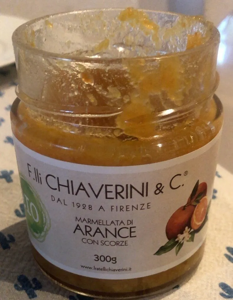 Marmellata di arance con scorze